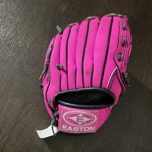 Easton Black Magic 9” Pattern ETX 9N Left Hand Baseball Glove PINK - Picture 1 of 7