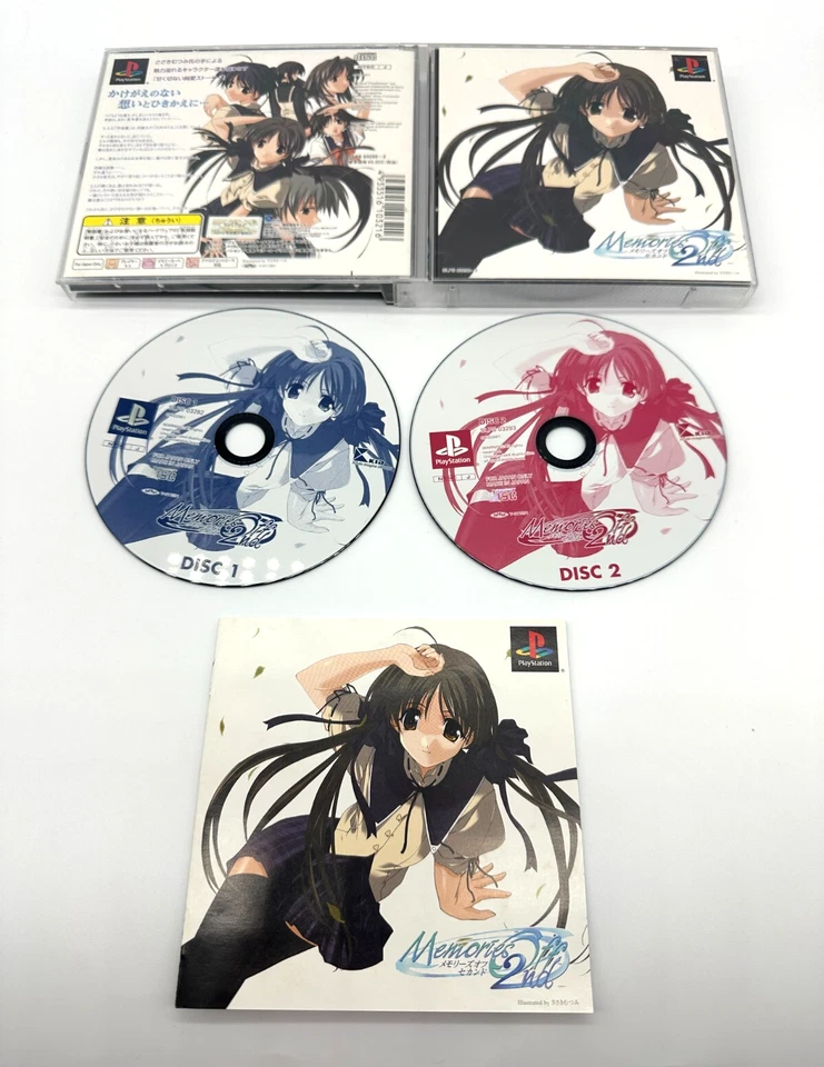 Playstation Memories Off 2ND Sony PS1 Japanese Import Japan JP US Seller - Image 1 of 4