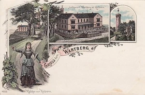 Postcard Baden Württemberg Greetings from Wartberg near Heilbronn - Picture 1 of 1