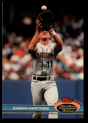 1991 Stadium Club MLB Edgar Martinez #47 - Image 1 of 2