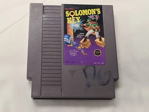 Original Nintendo NES Solomon's Key Video Game NES-KE-USA 1985 Japan - Picture 1 of 4