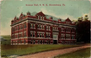 Postal tienda feria Science Hall SNS State Normal School Bloomsburg Pennsylvania - Imagen 1 de 2