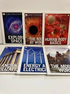 DK Smithsonian Book Bundle Lot of 10 Energy Body Space Earth Animals Forces (15) - Picture 1 of 15