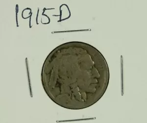 Níquel Buffalo 1915-D: muy bueno en muy buen estado - Imagen 1 de 2