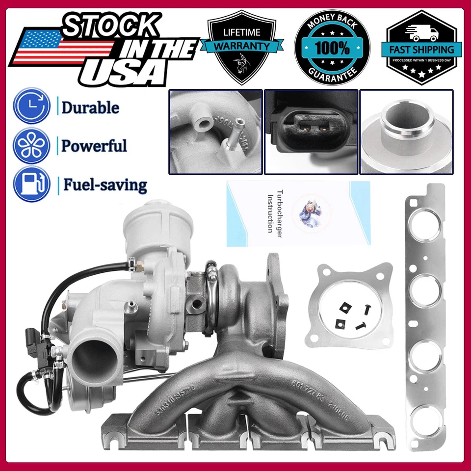 OEM Turbo Turbocharger - fit 2005-2009 Audi A3 A4 A6 2.0T B7 BUL BWE BGB BWT K03 - Image 1 of 4