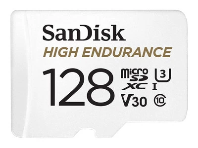 SanDisk High Endurance microSDXC UHS-I U3 Speicherkarte + Adapter 128GB