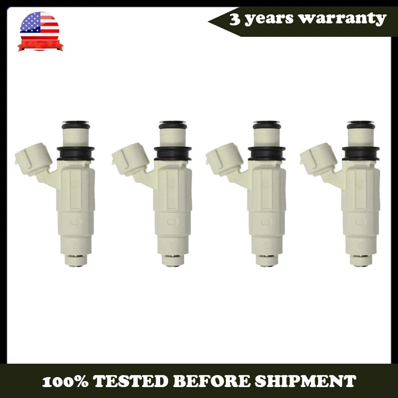 4X Inyector de combustible FJ608 para Chrysler Sebring Dodge Stratus Mitsubishi Galant 2,4 L Foto 1 de 4