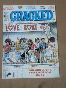 Cracked Magazine July 1982 issue 187 Love Boat - Imagen 1 de 2