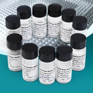 11Pcs BGA Original High Quality 25K Lead-free Solder Balls 0.2-0.76mm 0.5 0.6mm - Picture 1 of 12