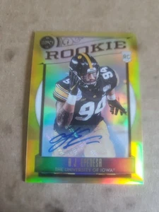 2020Legacy AJ EPENESA Rookie Penmanship Bronze Auto /25 Iowa Hawkeyes Bills!!! - Bild 1 von 2