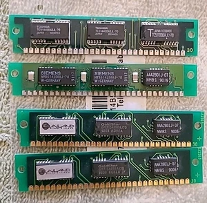 Moduli di memoria in linea singoli 30 pin SIMM Toshiba Sunland Siemens - Foto 1 di 8
