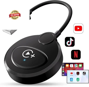 Wireless CarPlay Adapter, Video Adapter Bulit in Black - Picture 1 of 7