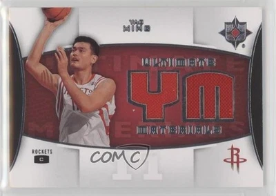 2007-08 Ultimate Collection Ultimate Materials Yao Ming #ULT-YM HOF - Image 1 of 2