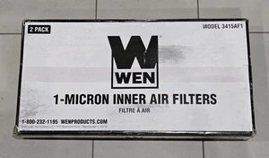 Filtro de aire interior de resistencia industrial WEN 1 micra, paquete de dos (para el WEN 3415) - Imagen 1 de 4