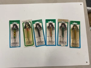 6 Diff VTG Winston Tasmanian Devil Fishing Lure’s (1 Lot 1 Price) - Picture 1 of 5