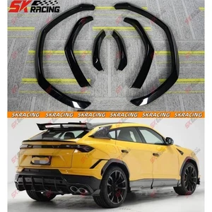 Dry Carbon/Glossy Black Fender Flare Wheel Arch Cover For Lamborghini URUS S 23+ - Picture 1 of 25