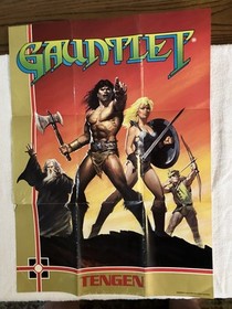 Gauntlet Poster Nintendo NES 
