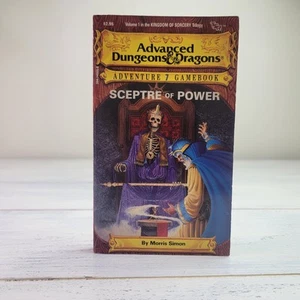 Advanced Dungeons & Dragons Adventure Gamebook #7 Sceptre Of Power CYOA - Bild 1 von 4