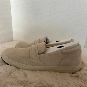 Dansko Josephine Damen-Slipper Größe 9,5-10 taupefarbene bequeme Wildleder-Halbschuhe - Bild 1 von 11