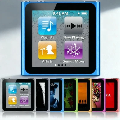 Apple iPod Nano 6ta Generación 8GB 16GB - Batería Nueva PROBADA ENVÍO GRATUITO Foto 1 de 4