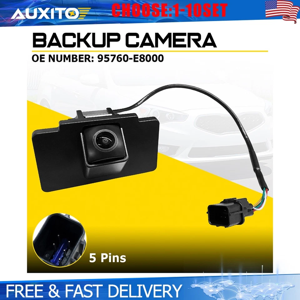 Cámara de estacionamiento de reversa con visión trasera 1-10X OEM para Kia Cadenza 2014-2016 OEM Foto 1 de 4