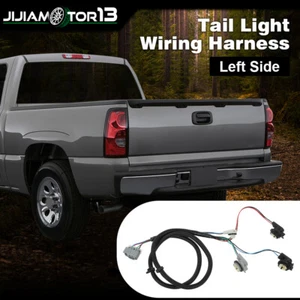 Fit For 03-07 Chevy Silverado GMC Sierra Left Tail Light Wiring Harness 16531401 - Foto 1 di 12