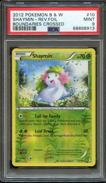 Mavin  PSA 9 POKEMON MELOETTA REVERSE FOIL BOUNDARIES CROSSED MINT BW  77/149 2012 658