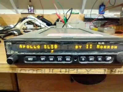 Garmin / Apollo SL 50 Slimeline GPS, PN: 430-6040-400 navegador navegación IFR TSO mods Foto 1 de 4