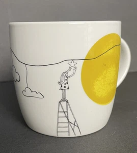 Tazza Starbucks 2018 Luna Sole Ragazza Appesa Stelle/Nuvole Tazza Caffè Tazza Tè - Foto 1 di 5
