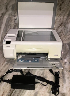 HP Photosmart C4480 All-In-One Inkjet Printer-MINT CONDITION-Used-Needs Ink - Image 1 of 4