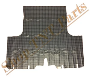 1963 Plymouth Fury & Sport Fury Trunk Mat Liner Soft Fleece Vinyl Gray Plaid - Picture 1 of 1