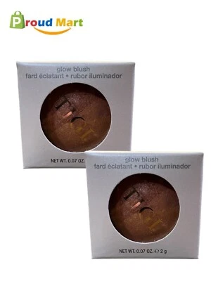 Lot of 2 TIGI Cosmetics Glow Blush, Lovely Duo, 0.071 Ounce Eyeshadow - Image 1 of 4