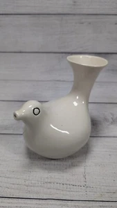 White Dove Stu Thompson Pottery Associated w/ Dog River Pottery Strawberry Hill - Bild 1 von 6