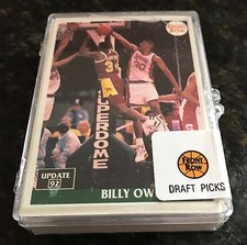 1992 Front Row 50-card Basketball Draft Picks Update Set #51-100 Mutombo-Smith-