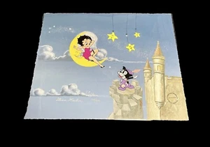 Betty Boop Moonstruck Cel Hand Painted Lithograph Shamus Culhane Steven Martin L - Picture 1 of 8