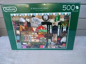 Falcon De Luxe A Weekend Away Garry Walton 500 Piece Jigsaw Puzzle New Sealed - Picture 1 of 8