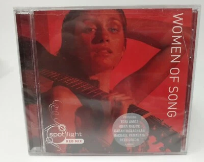 Women of Song CD Red Mix SEALED cracks on case Rachel Yamagata Lisa Loeb Anna  Foto 1 de 2