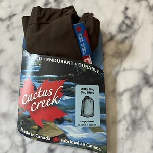 Cactus Creek Outdoor Ditty Bag with Toggle Travel Brown Large NWT - Picture 1 of 5