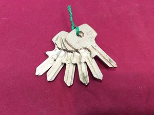 Vintage Honda by Taylor H69T/SR67K Key Blanks, Set of 6- Locksmith - Picture 1 of 3