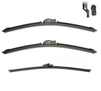 Front and Rear Windshield Wiper Blade For Volvo V90 XC40 XC90 2018-24 V90 CROSS - Image 1 of 3