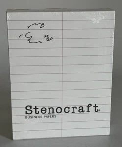 Vintage Stenocraft W20 World Bond Papier 8,5x11-20 versiegelt 500 Blatt 25% Baumwolle - Bild 1 von 8