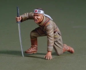 DEF Modelo 1/35 Segunda Guerra Mundial Oficial Japonés "Ataque Banzai" - Imagen 1 de 1
