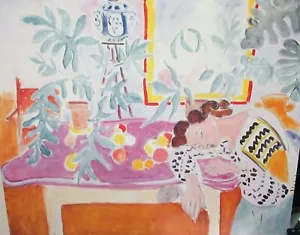 HENRI MATISSE "SLEEPING WOMAN" LARGE COLOR POSTER - Picture 1 of 3