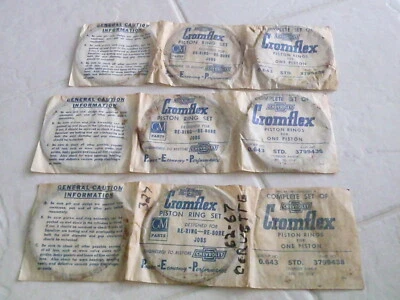 Chevrolet y Corvette Cromflex 1962-1967 unidad de anillo GM 3799438 NOS Foto 1 de 3