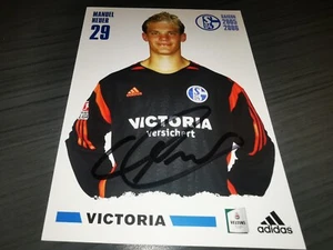 Manuel Neuer 2005 Rookie hand signed Schalke 04 Club autograph card - Picture 1 of 2
