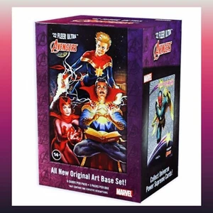 2022 Oberdeck FLEER ULTRA Marvel Avengers Sammelkarten Blaster Box! NEU/SCHNELL - Bild 1 von 8