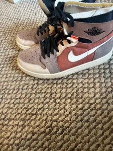 Size 8 - Air Jordan 1 Zoom High Canyon Rust W - Picture 1 of 5