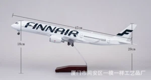 1:142 Finnair Aircraft A350 Resin Airplane Aircrafts Model Collection NO Light - Picture 1 of 9