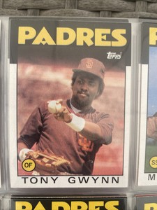 1986 Topps - #10 Tony Gwynn