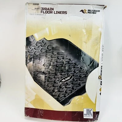 Rugged Ridge 12920.03 All Terrain Floor Liner Fits 07-18 Wrangler (JK) - Image 1 of 3